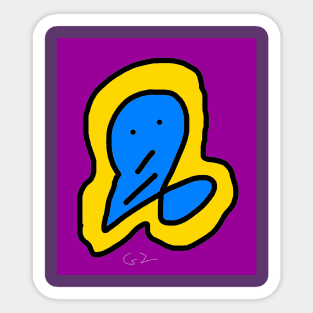 Cute Ghost Sticker